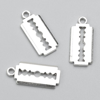 Pendant Finding Blade 21x9 mm, pack of ~15 pcs, 20g