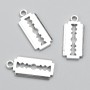 Pendant Finding Blade 21x9 mm, pack of ~15 pcs, 20g