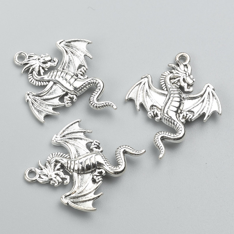 Pendant Fittings Dragon 33×26 mm packaging 6 pcs +-. 20 grams