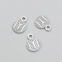Pendant Finding 11x8 mm, pack of ~50 pcs, 20g