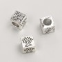 Jewellery Findings Pandora Bead, 7mm, 20g Pack, 13pcs+/-, Silver Metal Colour