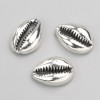 Jewellery Findings Shell Pendant No Hole, 17x12x5mm, 10pcs+/- Pack, 20g