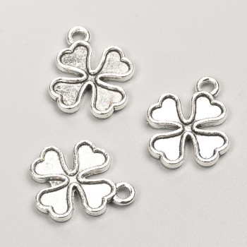 Jewellery Findings Clover Pendant, 18x15mm, 17pcs+/- Pack, 20g