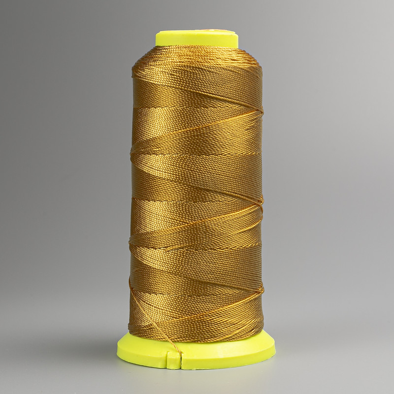 Nylon Craft Thread Reel Dark Yellow, 0.9mm Diameter, 300m