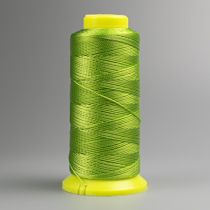 Thread Spool Green, 0.9mm Diameter Nylon for Handicrafts 300m