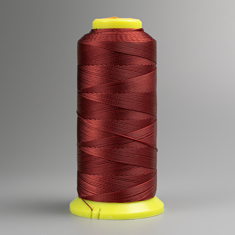 Thread Bobbin Brown, 0.6mm Diameter Nylon for Handicrafts 300m