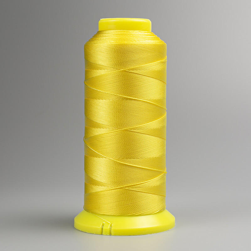 Thread Spool Yellow, Diameter 0.3mm Nylon for Craftwork, 300m