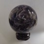 Amethyst Natural Stone Souvenir Ball, Diameter 9.9cm +/-, Weight 1449g