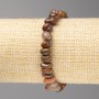Assorted Jasper Stone Bracelet, Tumbled, Diameter 8x10mm+/-, on Elastic, Length 18cm+