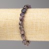 Charoite Stone Bracelet, Tumbled, Diameter 8x8mm+/-, on Elastic, Length 18cm+