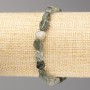 Rutilated Quartz Bracelet, tumbled beads, diameter 8x8mm+-, on elastic, length 18cm+