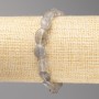 Labradorite Tumbled Stone Bracelet, diameter 10x12mm+/-, on elastic band, length 18cm+