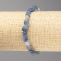 Kyanite Tumbled Stone Bracelet, diameter 7x10mm+/-, on elastic band, length 18cm+