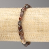 Bronzite Stone Bracelet, Tumbled, Diameter 8x6mm +/-, on Elastic, Length 18cm+