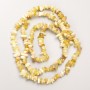 Yellow Turquoise Natural Stone Chip Beads on a Strand, Diameter 7x3mm+-, Length 80cm+