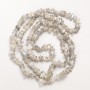 Labradorite Natural Stone Chip Beads on a Strand, Diameter 7x3mm+-, Length 80cm+