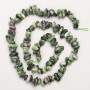 Zoisite Beads, Natural Stone, Chip on Thread, d 7x3mm+/-, Length 41cm+