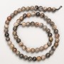 Sunstone Natural Stone Smooth Round Beads on Thread, Diameter 6mm+/-, Length 39cm+