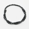 Hematite Skull Beads, diameter 5x6x5mm+-, length 40cm+- on a strand