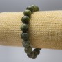 Jadeite Bracelet (artificial acrylic) smooth beads, diameter 10.5mm, length 18cm (stretch)
