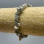 Labradorite Bracelet, Natural Stone Chips, Diameter 9x4mm+-, Length 18cm (Stretch)