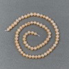 Peach Freshwater Pearls on a Thread d 5-6×5-4mm+-, length 36cm+