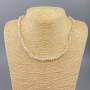 Necklace of Freshwater Pearls d 6×4mm+-, length 49cm