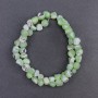 Beads – Turquoise-toned MOP faceted rondelle 8x6mm, thread length 41cm ±