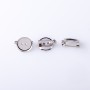 Brooch base /10pcs. Diameter 1.3 cm