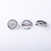 Price per pack /10 pcs. Brooch base, diameter 1.9 cm