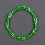 Beads Toned Green Mother-of-Pearl Cylindrical, 3.5x3.5mm diameter, 40cm length +/- on thread