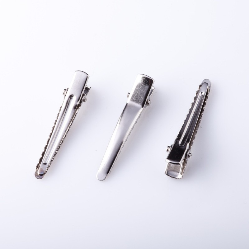 Price per pack /10 pcs. Base for hairpin "crocodile" sharp tip 4.5 cm