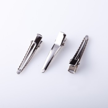 Price per pack / 10 pcs. Hairpin base “crocodile” sharp tip 4 cm