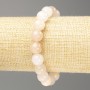 Bracelet Serpentine (artificial acrylic) smooth bead, diameter 10.5mm ±, length 18cm (stretch)