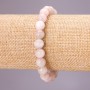 Kunzite Stone Bracelet on Elastic - Smooth Beads, 8.5mm (±), 18cm