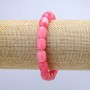 Bracelet with Turquoise? wait: turmaline artificial on elastic barrel shape—should be Turmaline synthetic on elastic, 9x11mm, length 18cm