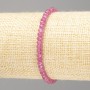 Bracelet Turquoise? Wait: Turmalin is tourmaline in Ukrainian. The translation should be Tourmaline Bracelet (bead) drilled rondelle, diameter 4x3mm, length 18cm (stretch)