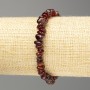 Bracelet of natural garnet碎 fragments?