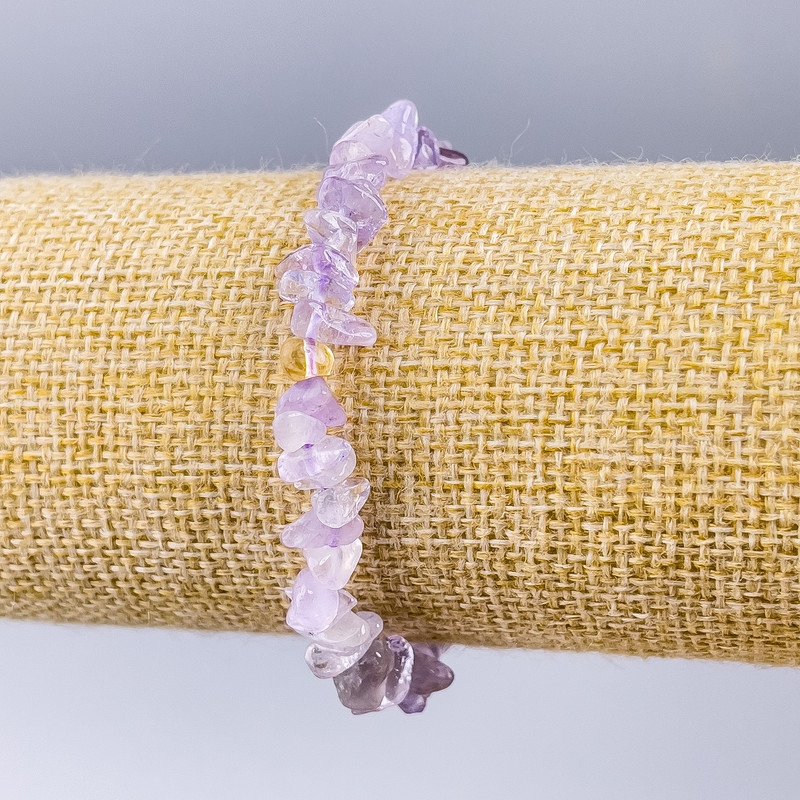 Natural Amethyst Bracelet - Crystal碎? Wait no