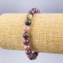 Bracelet Turquoise? Wait Turmalin is Tourmaline natural stone smooth bead diameter 8mm±, length 18cm (stretch)