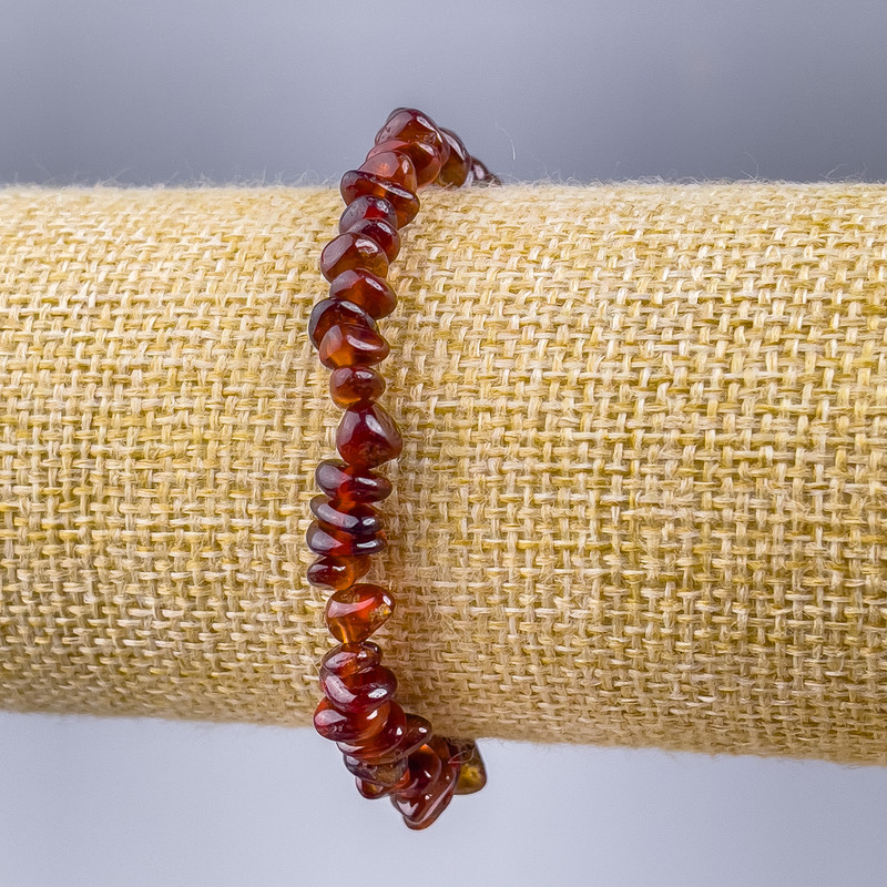 Garnet Hessonite Bracelet natural stone碎碎?