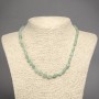 Natural Jade Beads - Faceted, 8×6mm diameter, 45cm length