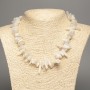 Adularia Natural Stone Bead Necklace - Needle Chip, 18x5mm, 48cm
