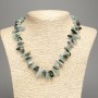 Necklace with natural stones Assorted fragments “needle”, diameter 11x5-10x3mm, length 50cm +