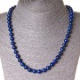 Lapis Lazuli Necklace, 8mm beads, 47cm length