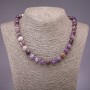 Amethyst Beads Smooth Round Bead, 10mm Diameter, 45cm Length