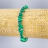 Malachite Bracelet, natural gemstone碎碎 (碎)