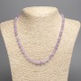 Amethyst Beads (Lacquered Quartz) Smooth Round Beads 6.5mm dia, approx 50cm length
