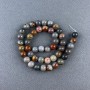 Jasper Beads natural stone smooth round bead, diameter 8.5mm±, length 38cm± on thread