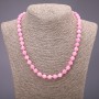 Necklace Turquoise? Wait: Actually Turmalin is tourmaline. Translation: Turmaline Beads (faceted) round bead, diameter 8(±)mm, length 48cm